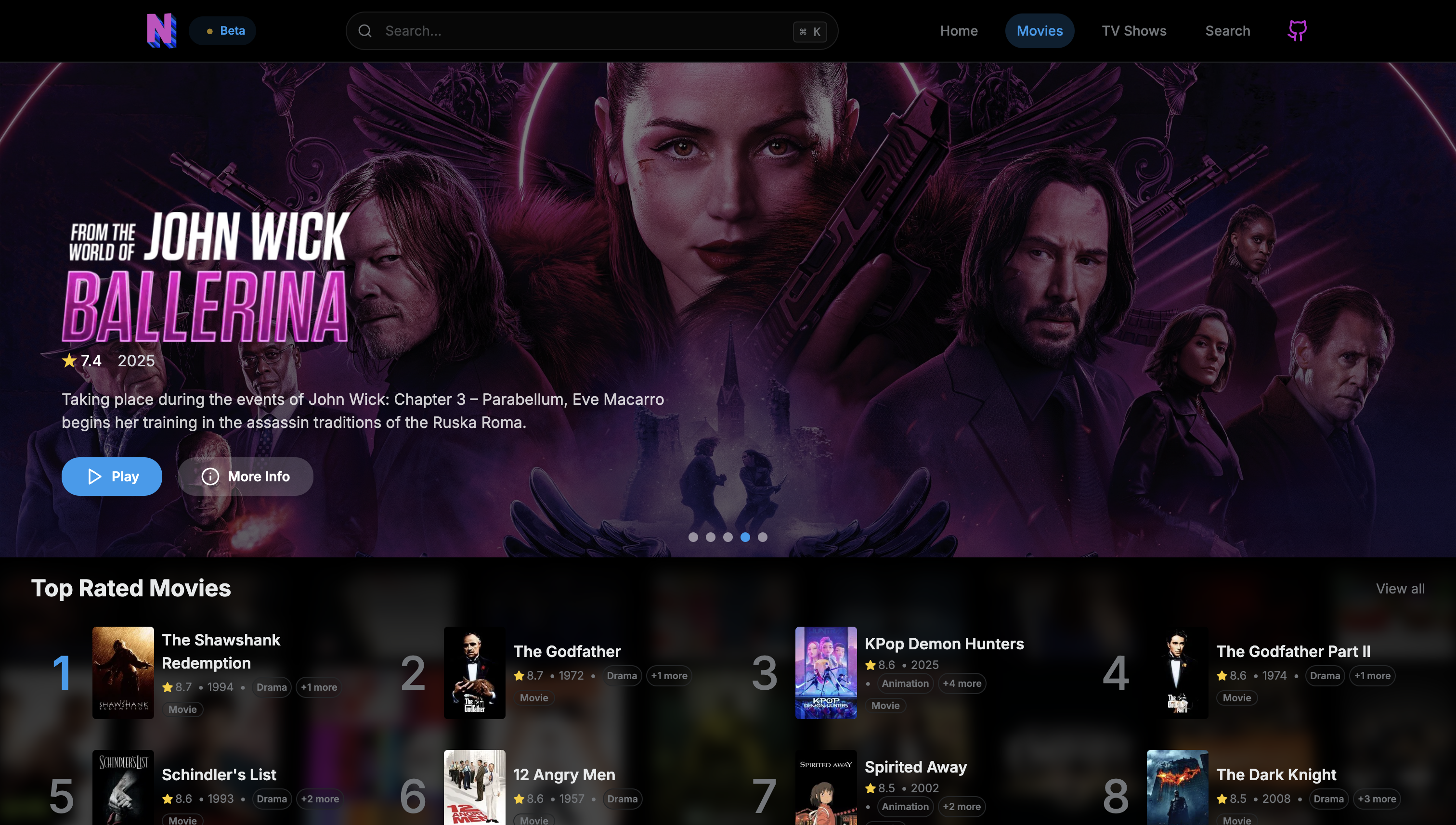 NyumatFlix Platform